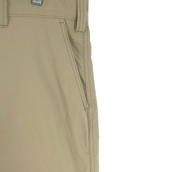 Eddie Bauer Travex Shorts Men's Size 38 Tan Outdoor Hiking Nylon Spandex - Picture 4 of 8